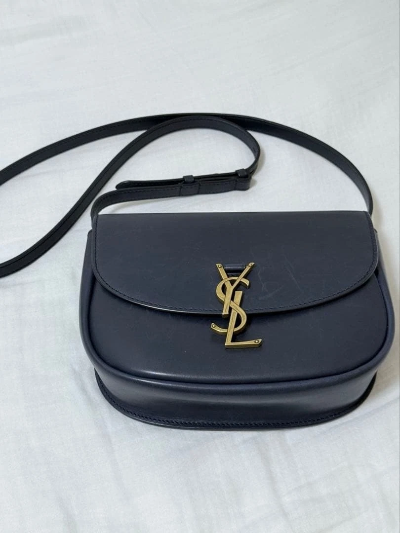 Saint Laurent Shoulder Bag Blue Bags & Handbags for Women for sale