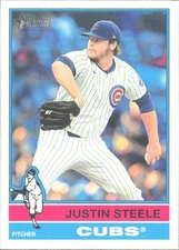 Justin Steele 2025 Topps Heritage #403