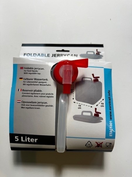 Eurotrail Falt Kanister - 5 Ltr.-image