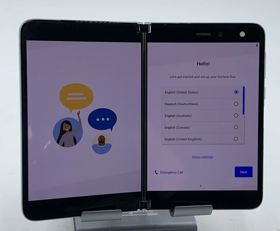 Smartphone Microsoft Surface Duo 256GB Blanco Android Desbloqueado CB-VER FOTOS Foto 4 de 4