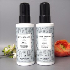 2 PACK  AlfaParf Style Stories Sea Spray (Medium Hold) 150ml / 5.07oz
