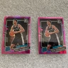 2023-24 (2)Donruss Optic - Rated Rookie Victor Wembanyama #225 Pink Hyper...