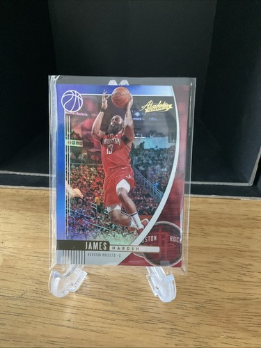 2019-20 Panini Absolute Memorabilia Blue /99 James Harden #7 Houston ...