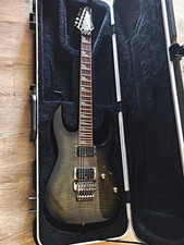 Ibanez RG RGT42DXFM 6-String Solid Mahogany Electric Guitar Gray w/ Hard Case