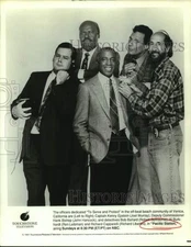 1991 Press Photo Stars of "Pacific Station," shown on NBC Television Network