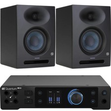 PreSonus Quantum HD 2 USB-C Audio Interface and Eris Studio 5 5.25-inch Powered