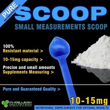 MG MICRO SCOOP SPOON FOR MEASURING SMALL POWDERS SUPPLEMENTS NOOTROPIC HERBAL