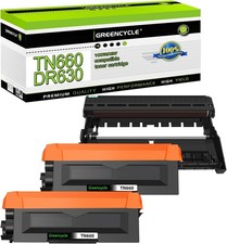 3PK Toner fits for Brother TN660 DR630 HL-L2360DN L2365DW L2380DW MFC-L2740DW