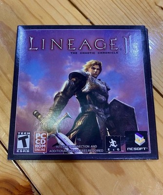 Lineage II - The Chaotic Chronicle for PC CD ROM 2 Disk Set ncsoft