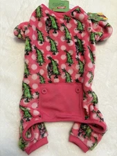 GMOSEN THE GRINCH SOFT WARM Christmas PAJAMAS "CINDY LOU" Puppy/Dog MEDIUM NWT