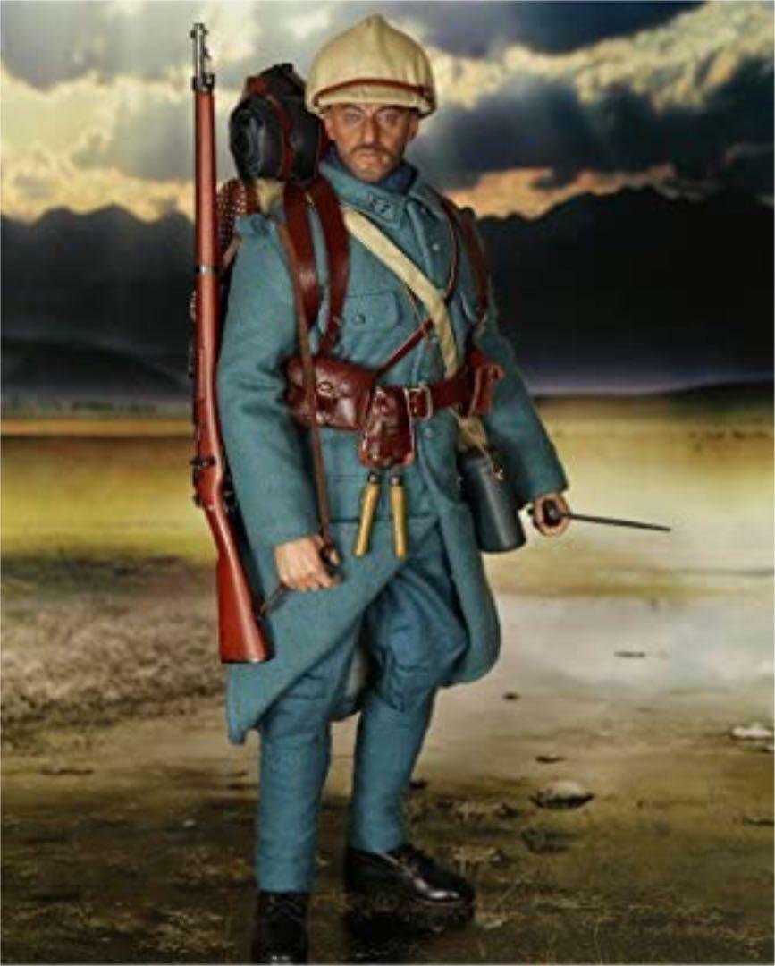 1/6 ミリタリーフィギュア 第一次世界大戦 ww1 did damtoys フランス