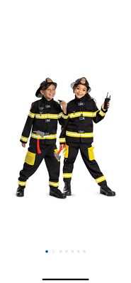 Member's Mark Firefighter Kids Premium Costume Medium NWT