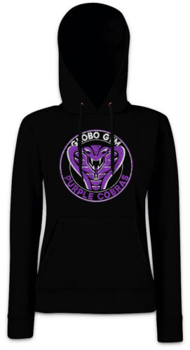 Purple Cobras Women Hoodie Sweatshirt Globo Symbol Logo Gym Team Dodgeball - Picture 1 of 1