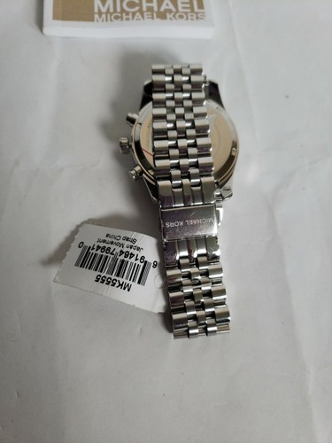Michael Kors Women's MK5555 Lexington Chronograph Dial Stainless Steel Watch - Picture 5 of 7
