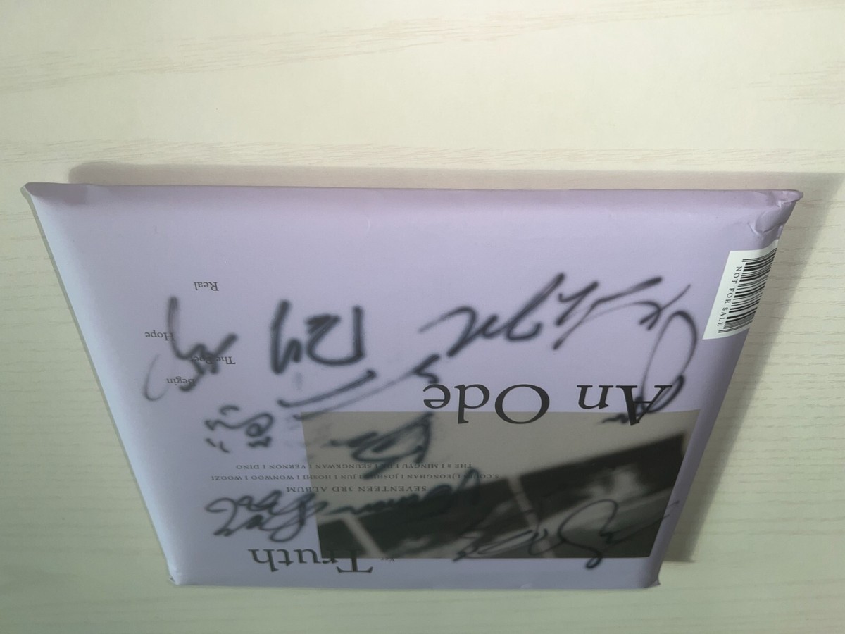 DINO サイン入りCD An Ode DINO サイン入りCD An Ode DINO SEVENTEEN An Ode HMV JAPAN