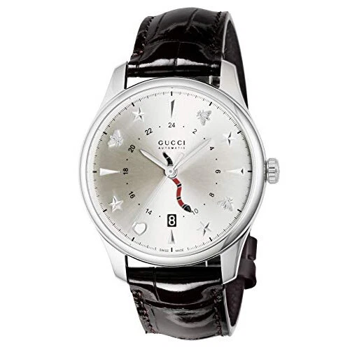 [Gucci] Orologio G TIMELESS G Timeless Quadrante Argento Acciaio Inox Zaffiro [Nuovo!!]