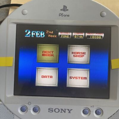 Junk SONY PS PlayStation SCPH-100 SCPH-130 PS one monitor Junk SONY PS PlayStation SCPH-100 SCPH-130 PS one monitor