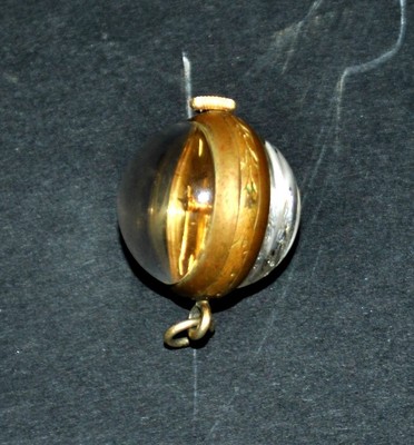 Montre Pendentif ORNATA Mécanique Vintage - Plaqué Or, Mouvement Suisse, Occasion