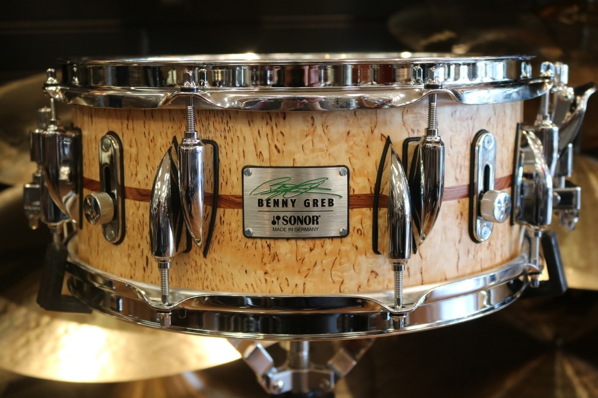 SONOR BENNY GREB BEECH SIGNATURE スネアドラム ベニーグレブ 楽器