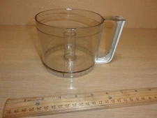 CUISINART MINI PREP MODEL NUMBER DLC-2A/DLC-2AC CLEAR WORKING BOWL ONLY