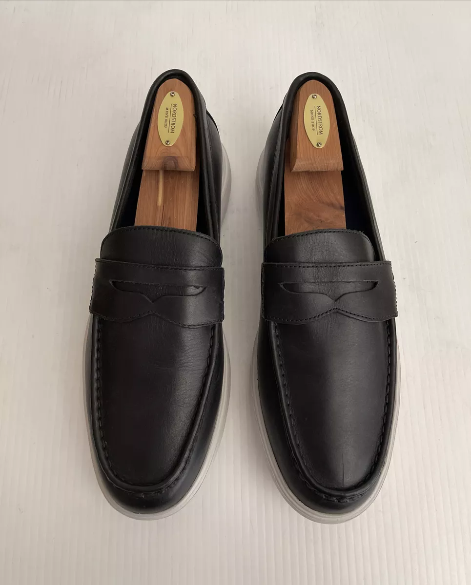 Cole Haan Grand Plus Essex Wedge Penny Loafer C30479 Black