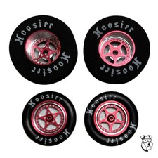 1/24 SUPER STAR Drag Racing Tire SET 1-3/16" x 500" Wide - MID AMERICA 1768R