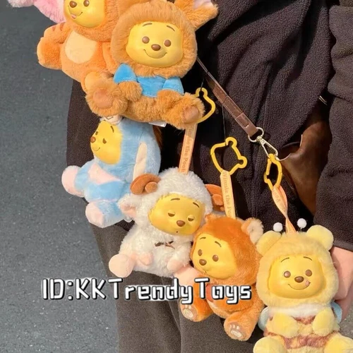 MINISO WINNIE THE POOH PLUSH VINYL CONFIRMED FIGURE HOT AUTHENTIC HOT CUTE - Picture 1 of 43