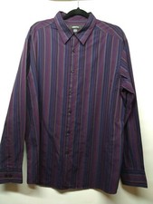 Claiborne Men's Dress Shirt Striped XL 054