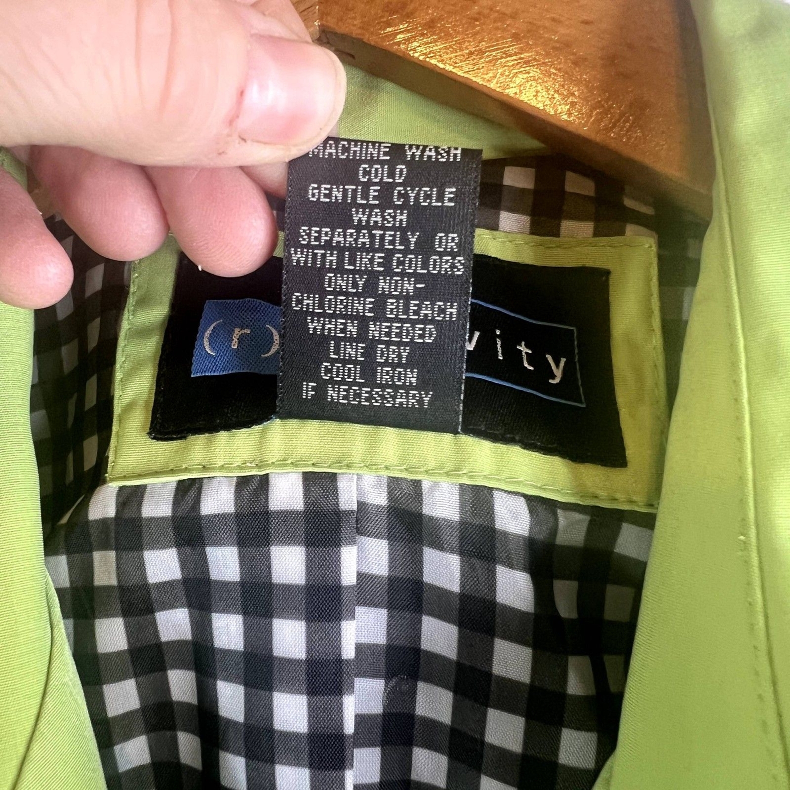 Relativity Short Trench Jacket Double Breasted Si… - image 11