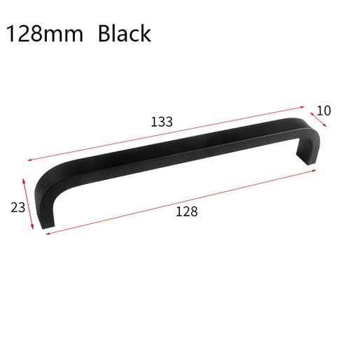 Door Handles Aluminum Alloy Kitchen Cupboard Cabinet Handle Cupboard Drawer Door - Picture 21 of 23