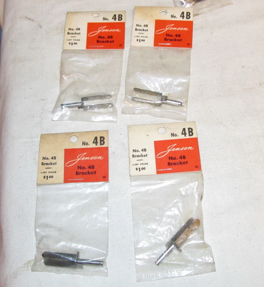 JENSEN 卡带支架留声机零件套装 26b/25b/5b/6b/9b/11b+ 全新/NOS J433 — 第 4/4 张图片