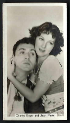 SINCLAIR (J) - FILMSTARS (ECHTFOTOS) - #37 CHARLES BOYER UND JEAN PARKER