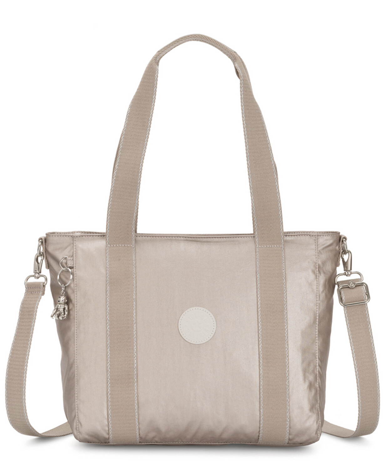 kipling Basic Plus Asseni Tote S Metallic Glow
