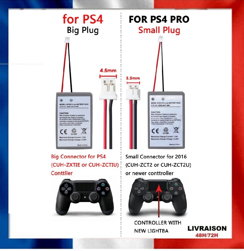 Sony ps4 on sale controller battery