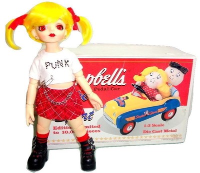 campbell soup pedal car