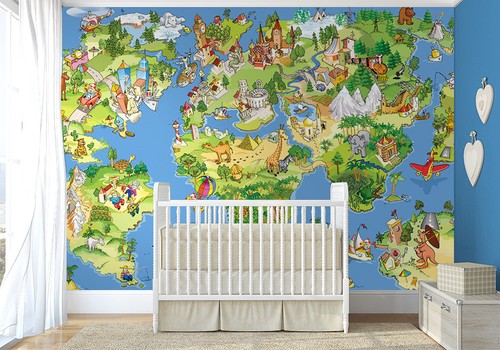 Mapa del Mundo Foto Fondos de Pantalla Selección Política Hogar Oficina Niños Sala de estar - Imagen 11 de 41