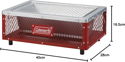 新品Coleman COOL STAGE GRANDE [RED] BBQ Coleman Cool Stage Tabletop Grill for BBQ stove RED JAPAN NEW | eBay