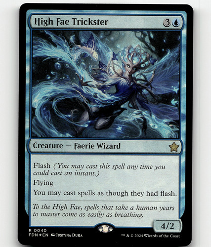High Fae Trickster MTG Foundations 40 R NM | eBay