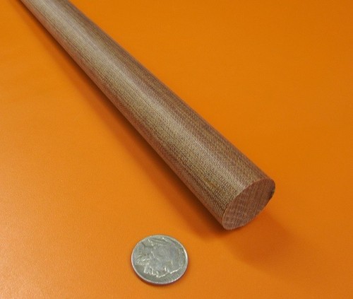 Phenolic Micarta CE Canvas Rods 1.00 Diameter x 36" Long - Picture 3 of 17