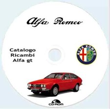 CATALOGO RICAMBI ALFA ROMEO ALFETTA GT  1974 (CD-ROM)