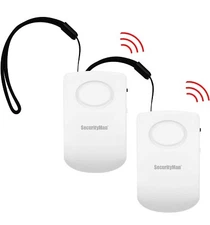 Door Handle Alarm with 130Db Vibration Triggered Portable Door Alarm open box