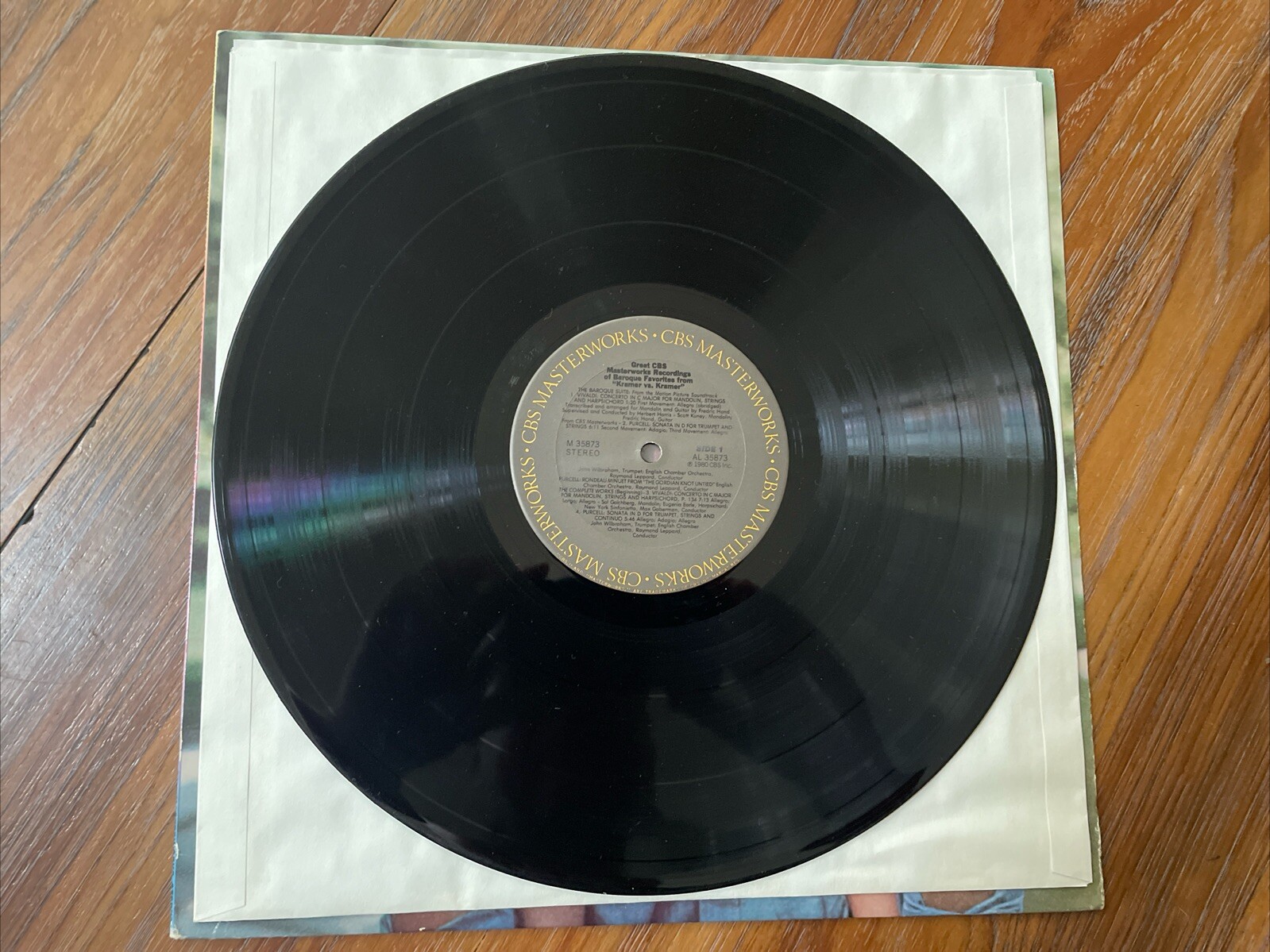 Kramer vs. Kramer Soundtrack 1980 CBS M 35873 Jacket NM- Vinyl NM