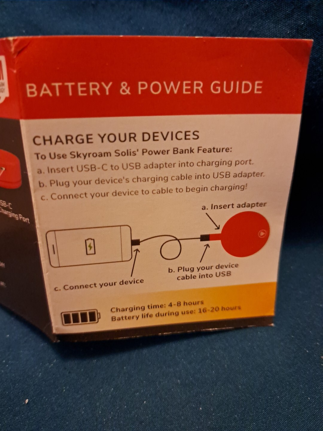 Skyroam Solis Global WIFI Roaming Mobile Hotspot  Power Bank