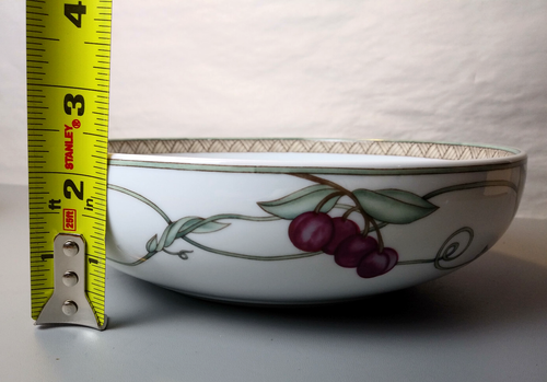 Dansk Umbrische Früchte Pasta Abendessen Schüsseln 7 3/4" Durchmesser Schöne Beeren Birnen - Bild 8 von 10