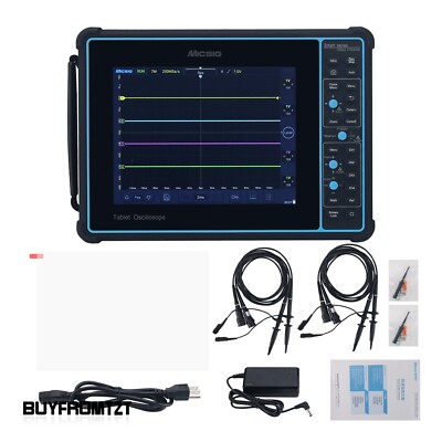 Micsig STO1004 4CH 100MHz 1GSa/s Oscilloscope Digital Oscilloscope Touch Screen