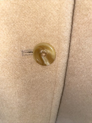 Vintage Marvin Richards Coat Size 16 100% Camel Hair Long Gorgeous USA Made READ - Picture 3 of 15