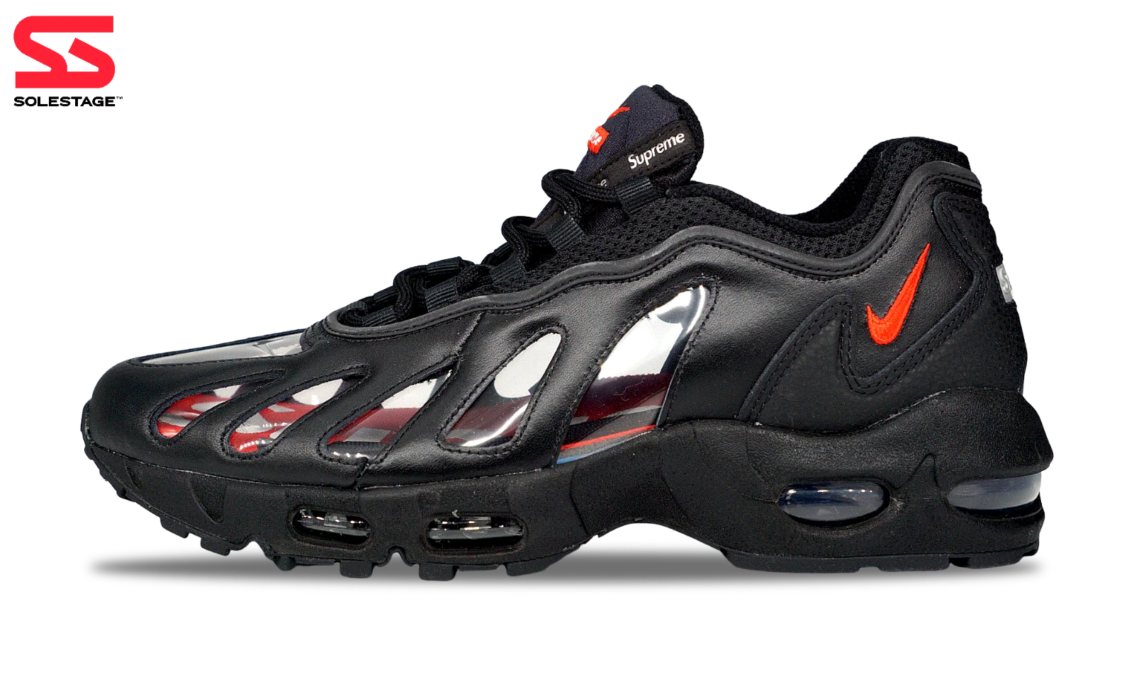Nike Air Max 96 x Supreme Noir 2021 (CV7652 002) Hommes Taille 8 13