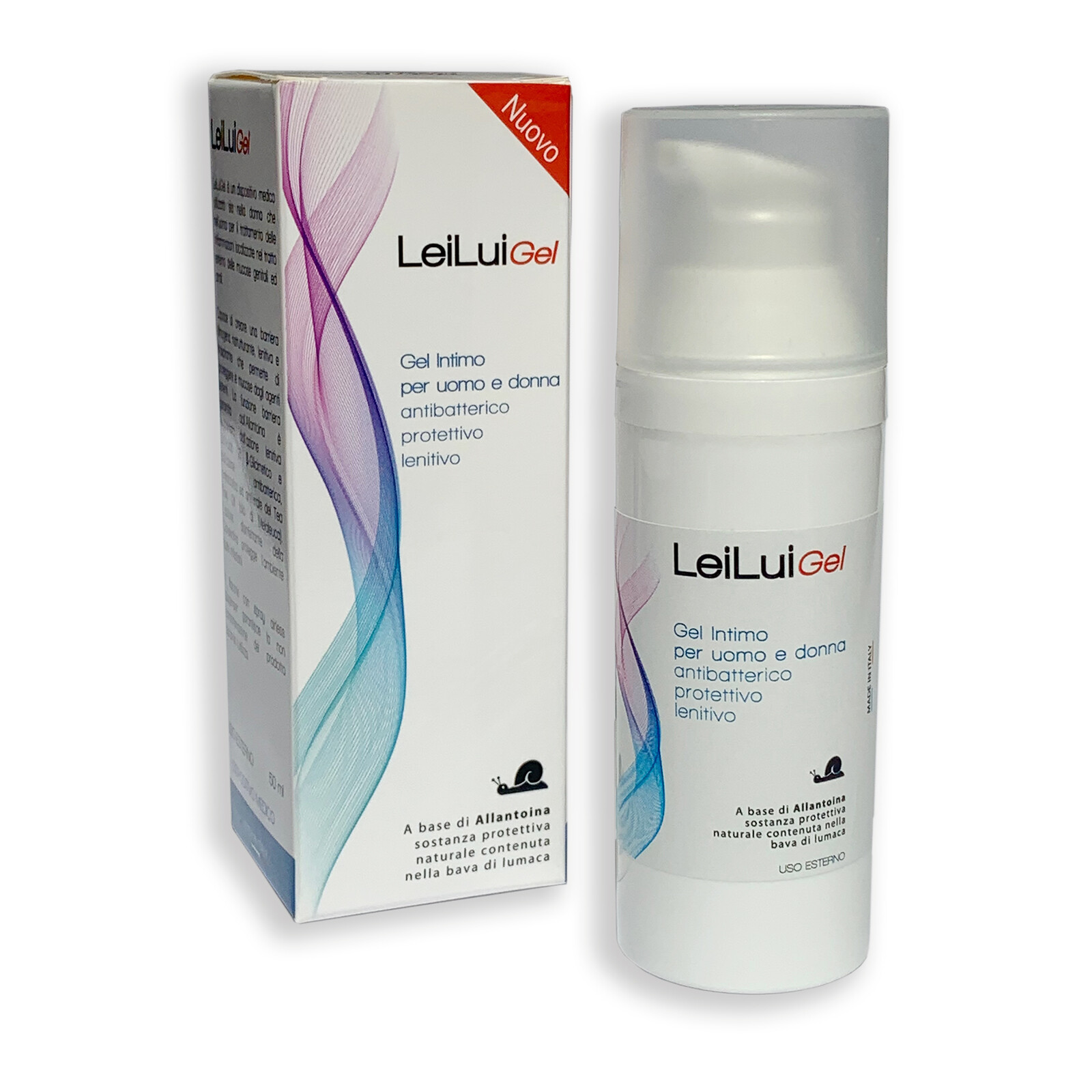 LeiLuiGel Gel disinfettante antibatterico per candida e prurito intimo 50 ml