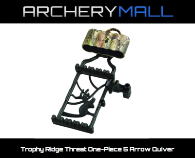 New Trophy Ridge Threat One Piece 5 Arrow Quiver Ebay
