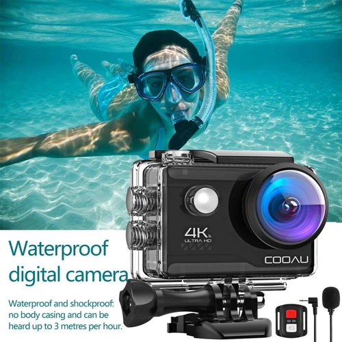 4K Sport Go Pro 170° Action Camera Ultra HD 20MP WiFi Waterproof Remote Control